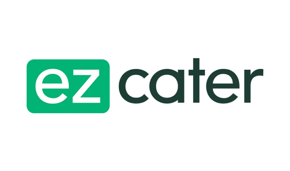 ezCater logo with green and black text
